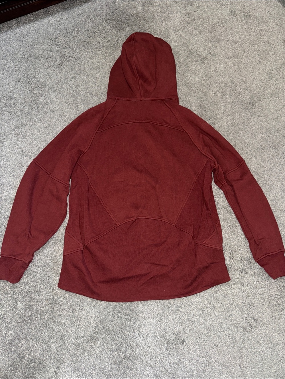 Lululemon hooded scuba - long - rock wood - Picture 5 of 5